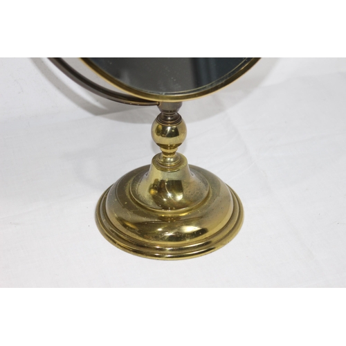 188 - 2 X BRASS DRESS MIRRORS
55CM