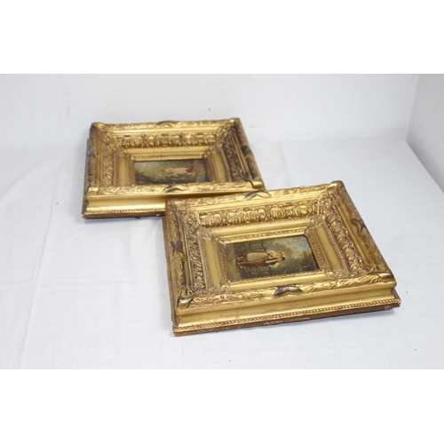 190 - TWO GILT FRAMED PICTURES