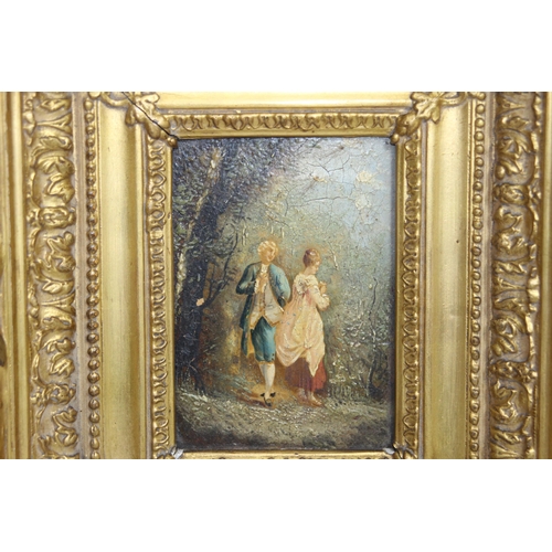 190 - TWO GILT FRAMED PICTURES