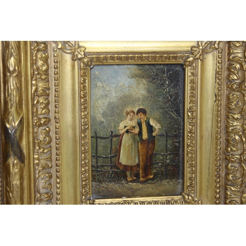 190 - TWO GILT FRAMED PICTURES