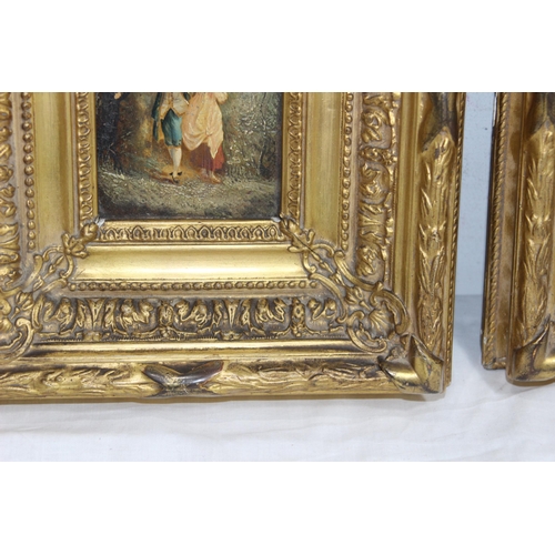 190 - TWO GILT FRAMED PICTURES