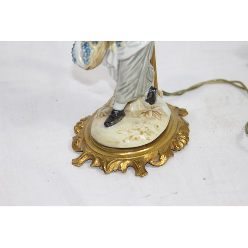 208 - ANTIQUE FIGURE LAMP
25CM