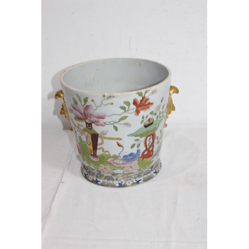 317 - MASONS ORIENTAL PATTERN POT 
20CM