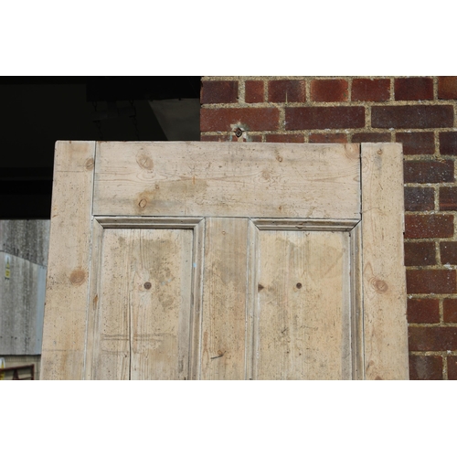 44 - ANTIQUE PINE DOOR
210 X 91CM