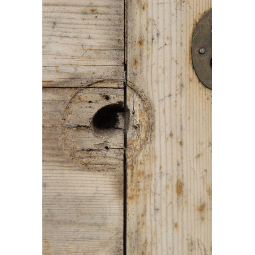 44 - ANTIQUE PINE DOOR
210 X 91CM