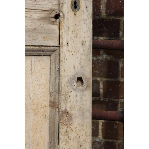 44 - ANTIQUE PINE DOOR
210 X 91CM