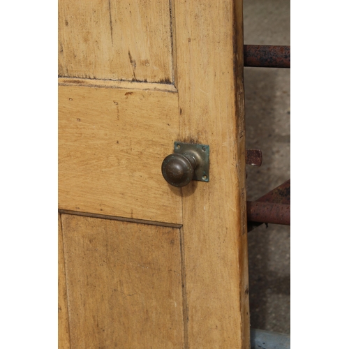 45 - ANTIQUE PINE DOOR 
74 X 194CM