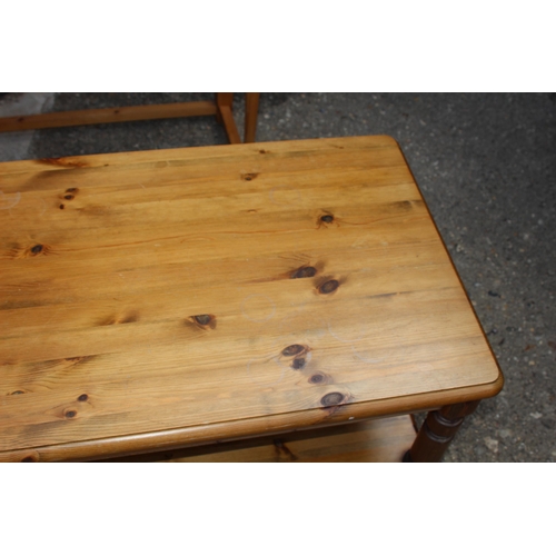 48 - QUANTITY OF PINE FURNITURE x6 
90 X 72CM