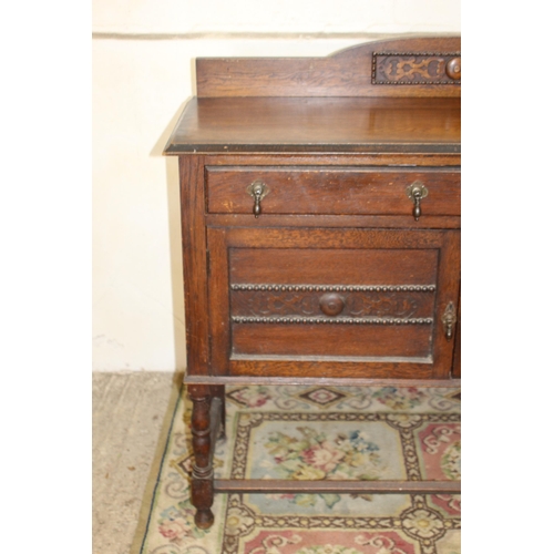 50 - EDWARDIAN BUFFET SIDEBOARD 
120 X 45 X 90CM