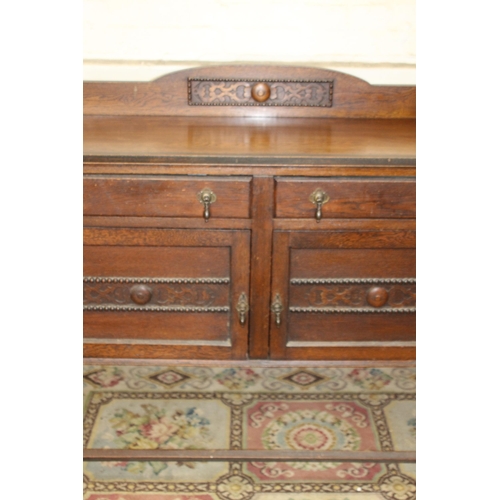 50 - EDWARDIAN BUFFET SIDEBOARD 
120 X 45 X 90CM