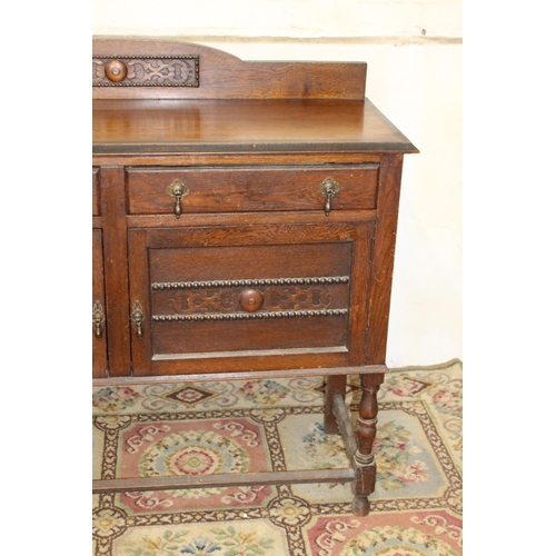 50 - EDWARDIAN BUFFET SIDEBOARD 
120 X 45 X 90CM