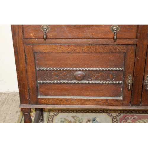 50 - EDWARDIAN BUFFET SIDEBOARD 
120 X 45 X 90CM