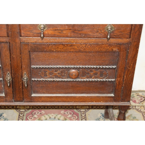 50 - EDWARDIAN BUFFET SIDEBOARD 
120 X 45 X 90CM