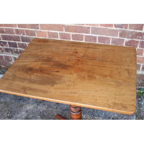 58 - GEORGIAN TILT TOP TABLE 
45 X 68 X 73CM