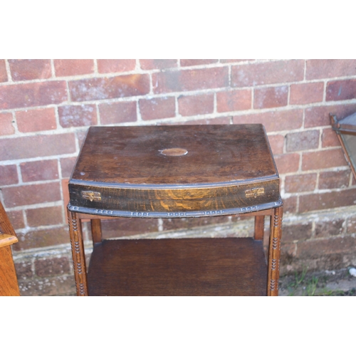 61 - VINTAGE WORKBOX AND CONTENTS AND CUTLERY BOX
45X 35 X 77CM