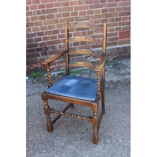 72 - VINTAGE EXTENDING TABLE AND 6 CHAIRS 
183 X 80 X 73CM