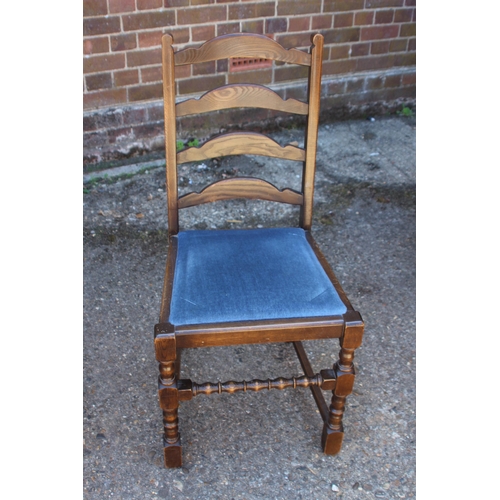 72 - VINTAGE EXTENDING TABLE AND 6 CHAIRS 
183 X 80 X 73CM