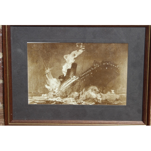 194 - QUANTITY OF NAVAL PICTURES 
38 X 34CM