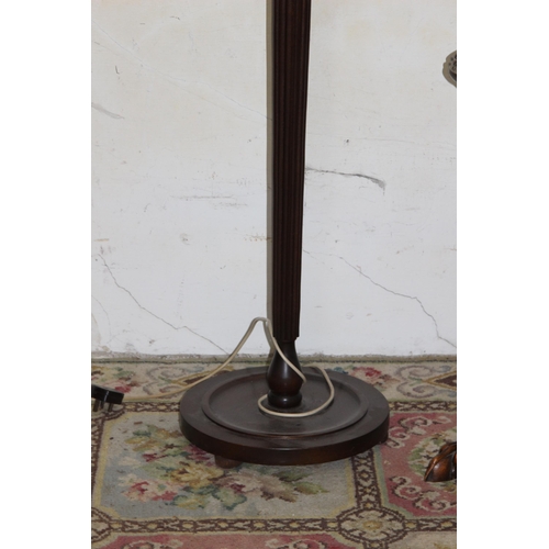 230 - STANDARD TRAY TABLE LAMP AND ONE OTHER 
175 X 47CM