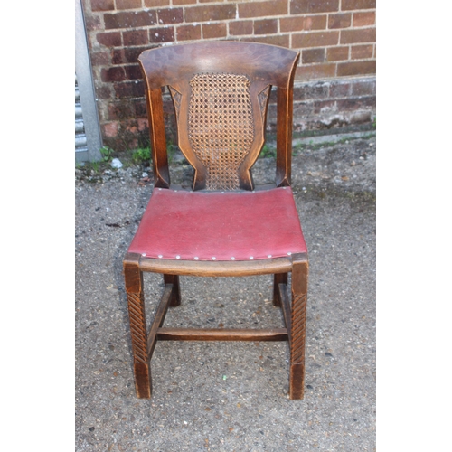 73 - VINTAGE BARLEY TWIST EXTENDING TABLE AND CHAIRS 
148 X 90 X 75CM