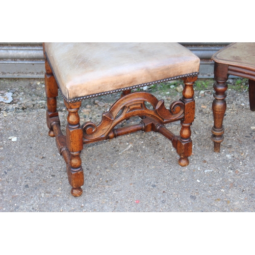 79 - 2 X ANTIQUE HALL CHAIRS
40 X 50 X 120CM