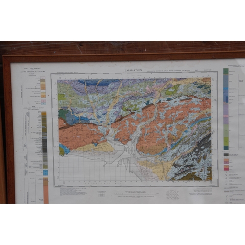 200 - 2 X MAP PRINTS 
90 X 68CM