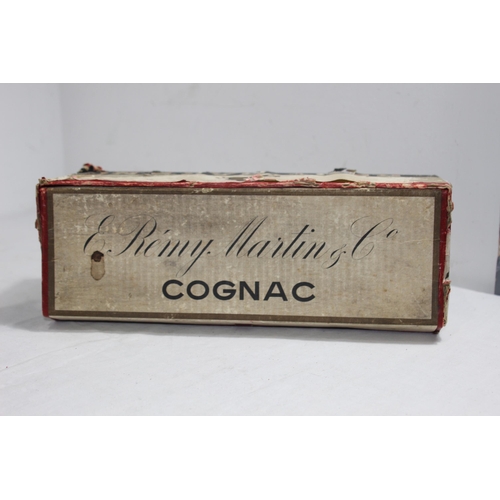 804 - VINTAGE 1950'S REMY MARTIN VSOP FINE CHAMPAGNE COGNAC - 70% PROOF WITH ORIGINAL BOX