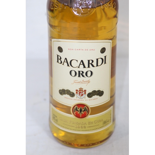 807 - 1 LTR BOTTLE OF BACARDI ORO RUM