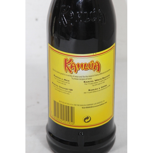 808 - 1 LTR BOTTLE OF IMPORTED KAHLUA