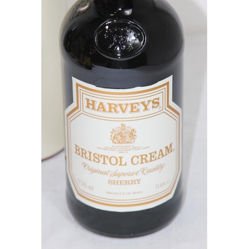 809 - 1LTR BOTTLE OF HARVEYS BRITOL CREAM - PRODUCT OF SPAIN