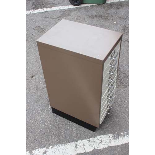 117 - BISLEY FILING CABINET 
28 X 42 X 68CM