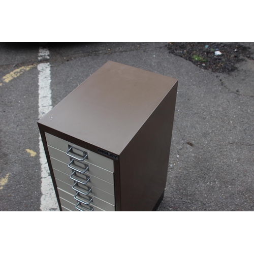 117 - BISLEY FILING CABINET 
28 X 42 X 68CM