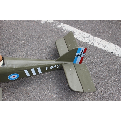 703 - MODEL AIRCRAFT WITH BOX 
60 X 60CM