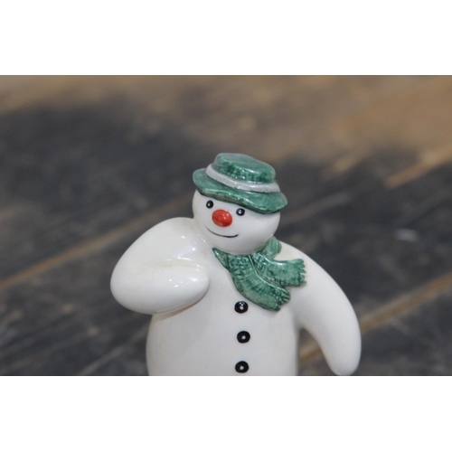 873 - ROYAL DOULTON SNOWMAN FIGURE 
13CM