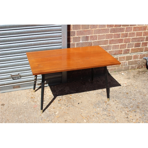 91 - 4 X RETRO COFFEE TABLES 
110 X 38 X 34CM