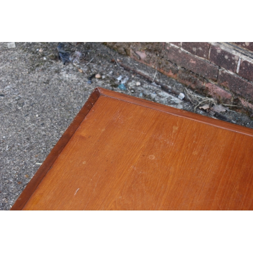 98 - PAIR OF RETRO COFFEE TABLES 
85 X 85 X 39CM