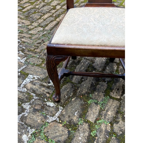 121 - 3 X EDWARDIAN CHAIRS 
50 X 42 X 93CM