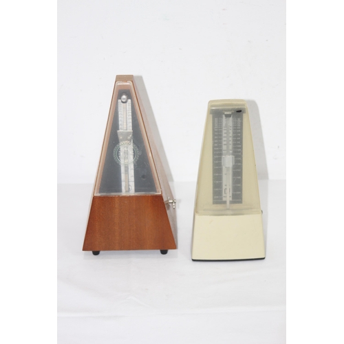 404 - 2 X VINTAGE METRONOMES