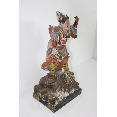 431 - ANTIQUE JAPANESE SAMURAI
56CM