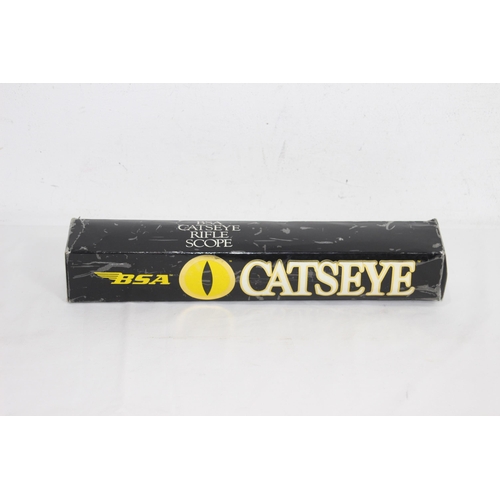 440 - BSA CATSEYE RIFLE SCOPE IN BOX