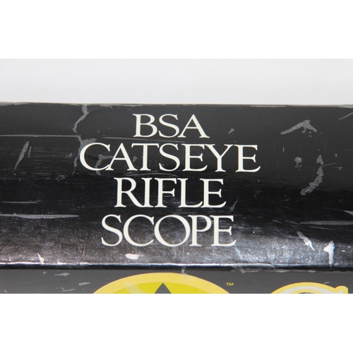 440 - BSA CATSEYE RIFLE SCOPE IN BOX