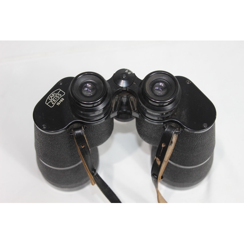 508 - PAIR OF ZEISS 15 X 60 BINOCULARS IN LEATHER CASE