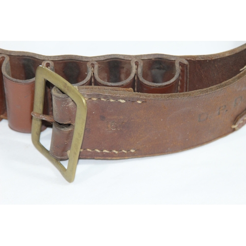 509 - SHOT GUN CASE AND CARTRIDGE BELT