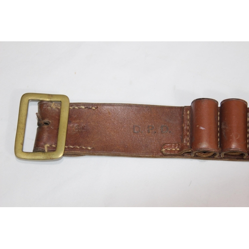 509 - SHOT GUN CASE AND CARTRIDGE BELT