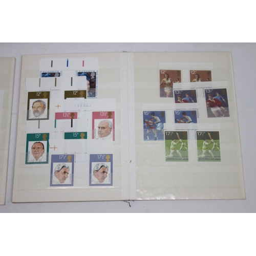 511 - 5 X SMALL STAMP ALBUMS AND CONTENTS