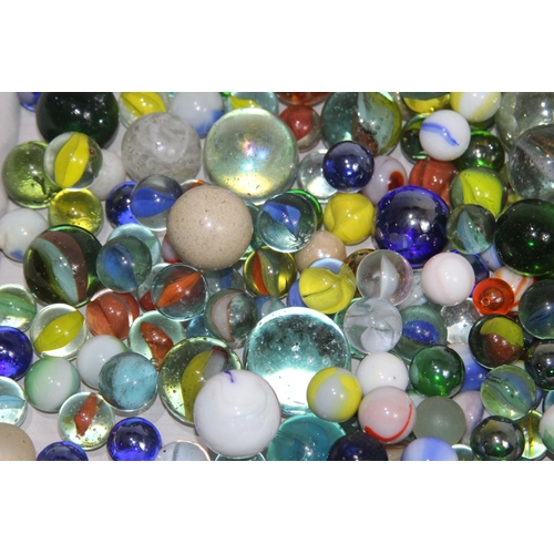 531 - BOX OF MARBLES