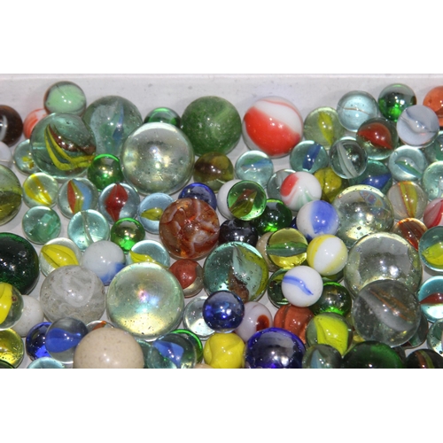 531 - BOX OF MARBLES