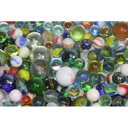 531 - BOX OF MARBLES