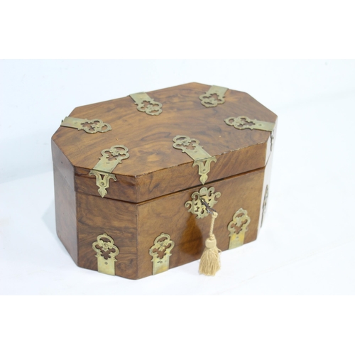 540 - ANTIQUE TEA CADDY