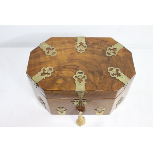 540 - ANTIQUE TEA CADDY